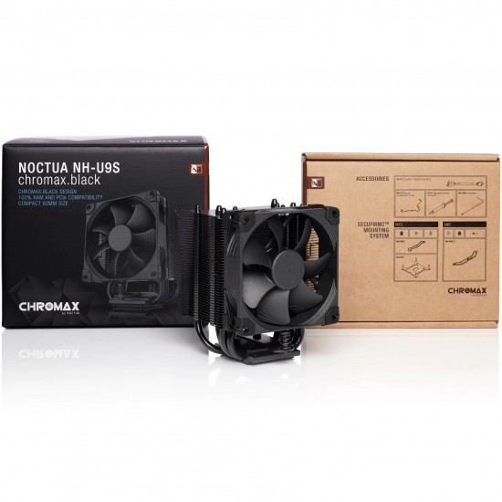 Cooler Procesor Noctua NH-U9S chromax.black, compatibil AMD/Intel