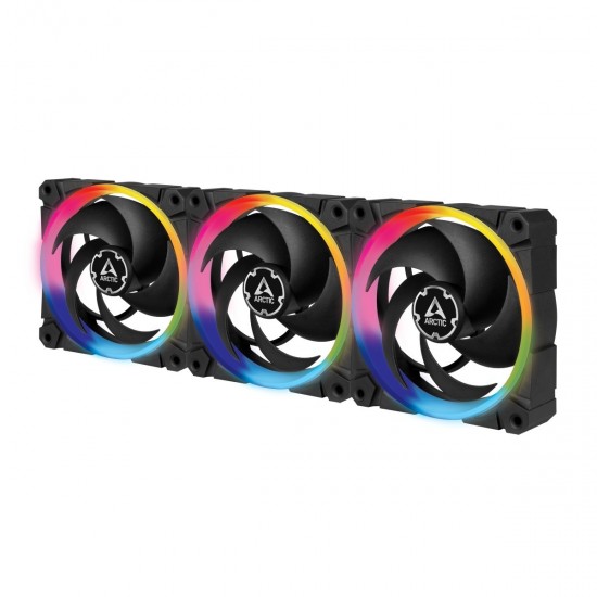 VENTILATOARE PC ARCTIC BioniX P120 A-RGB ( pachet 3 ventilatoare + Controller ), 120mm