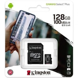 Card de memorie Kingston MicroSDXC Canvas Select Plus 128GB